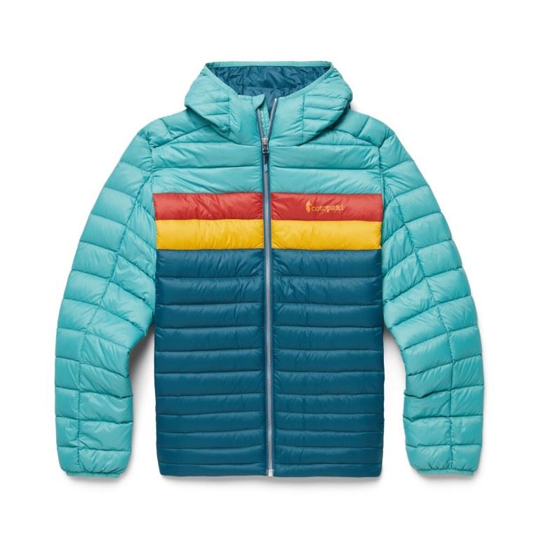 Cotopaxi Fuego Down Hooded Isolatiejas Heren Coastal/Abyss L