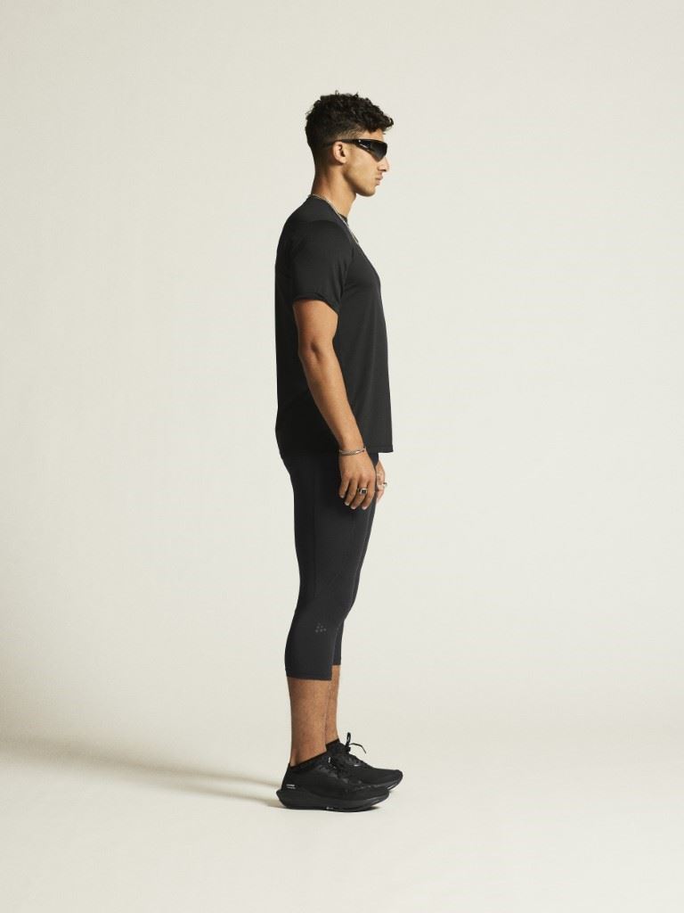 Craft Adv Essence Ss 2 Workout T-shirt Heren Black L