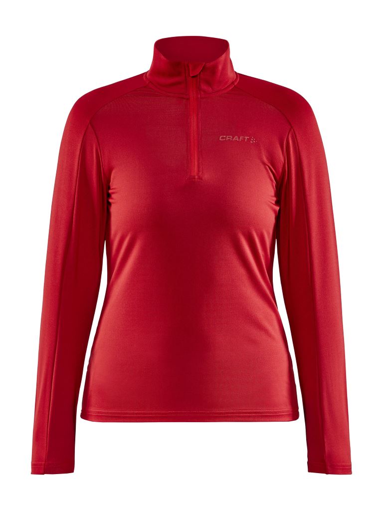 Craft Gain Midlayer Shirt Dames Bright Red M