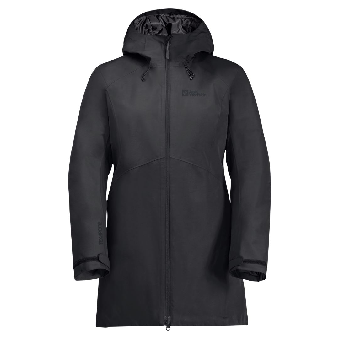 Jack Wolfskin Heidelstein Insulated Jacket Women - Outdoorjas - Dames - Zwart - Maat S