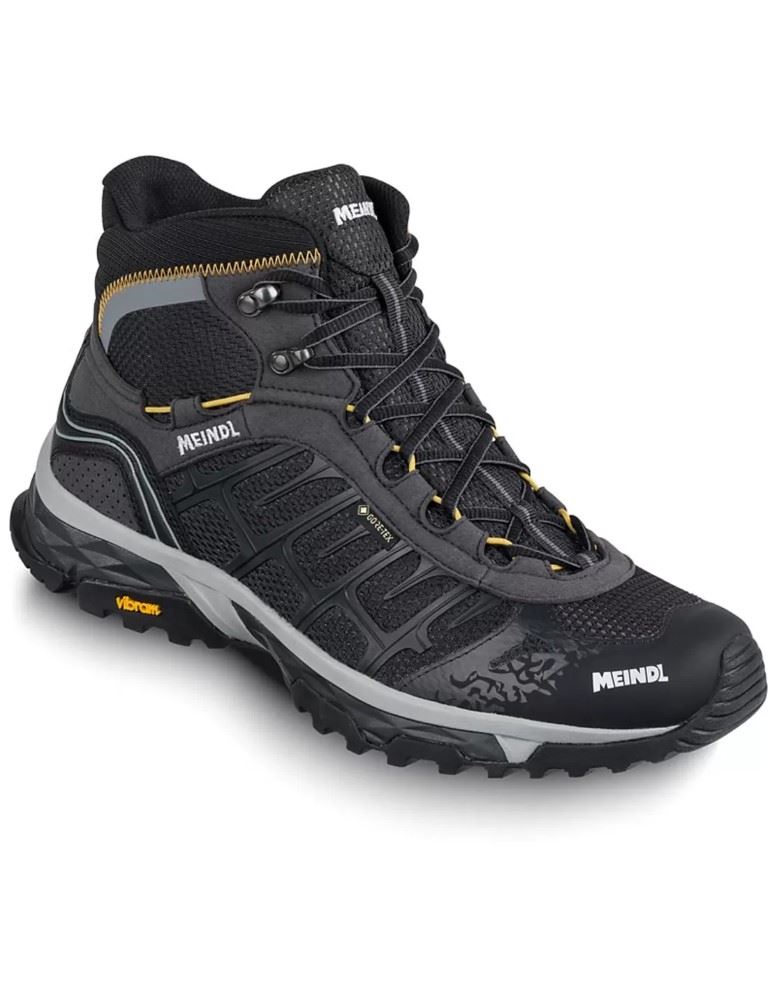Meindl Finale Mid Gtx Hoge Wandelschoen Heren Noir/Mais 8,5 (42,5)