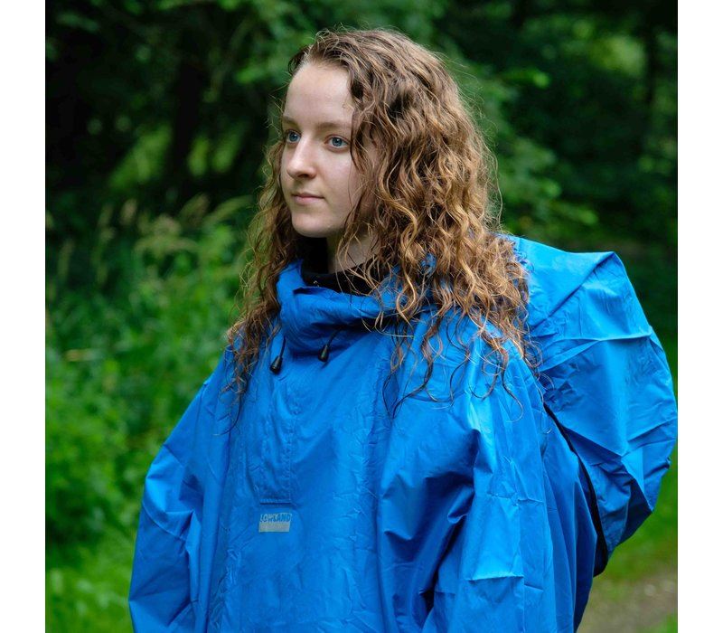 Backpackponcho Blue M Poncho Blue M