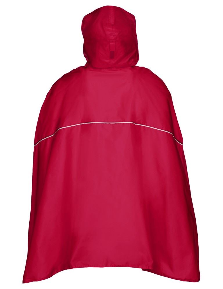 Vaude Valdipino Poncho Red Uni M