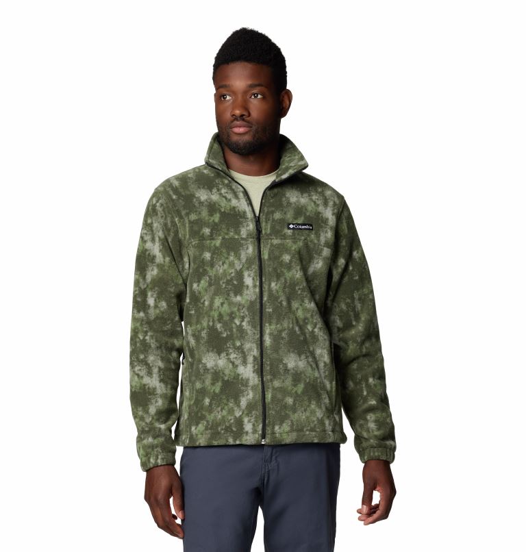 Columbia Sns Mountain™ Printed Fleece Heren Greenscape M