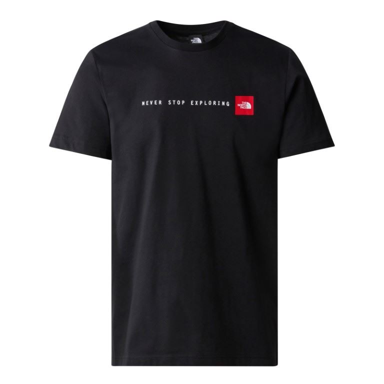 The North Face Never Stop Exploring S/S T-shirt Heren TNF Black XL