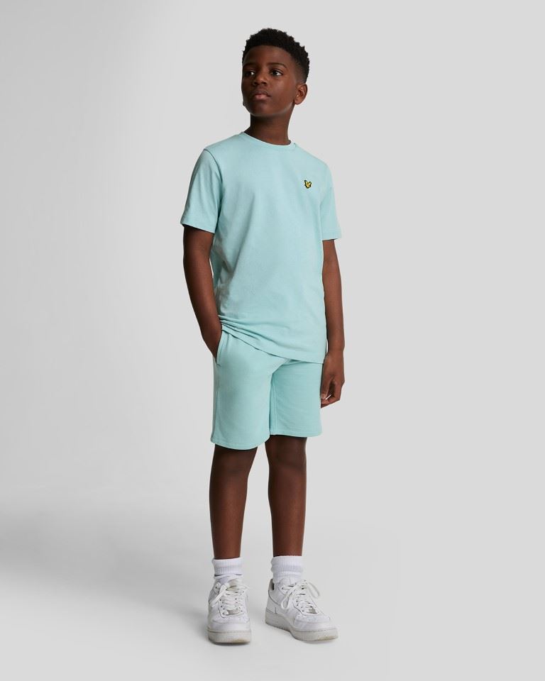 Lyle & Scott Plain T-shirt Kinderen Future Blue 7/8