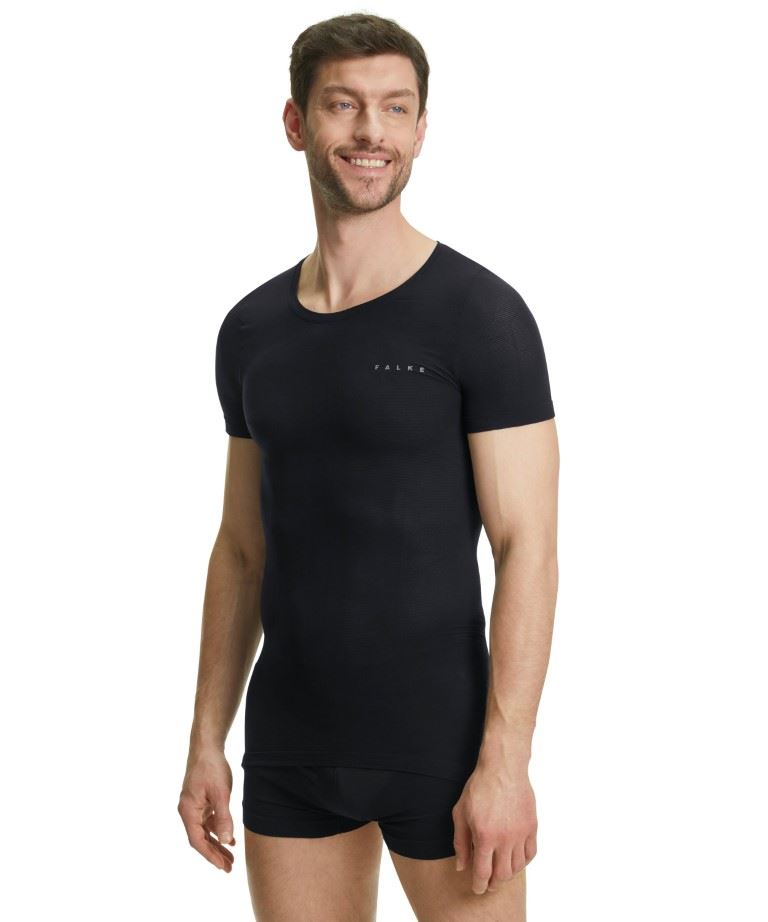 Falke Ultralight Cool T-shirt Heren Black L