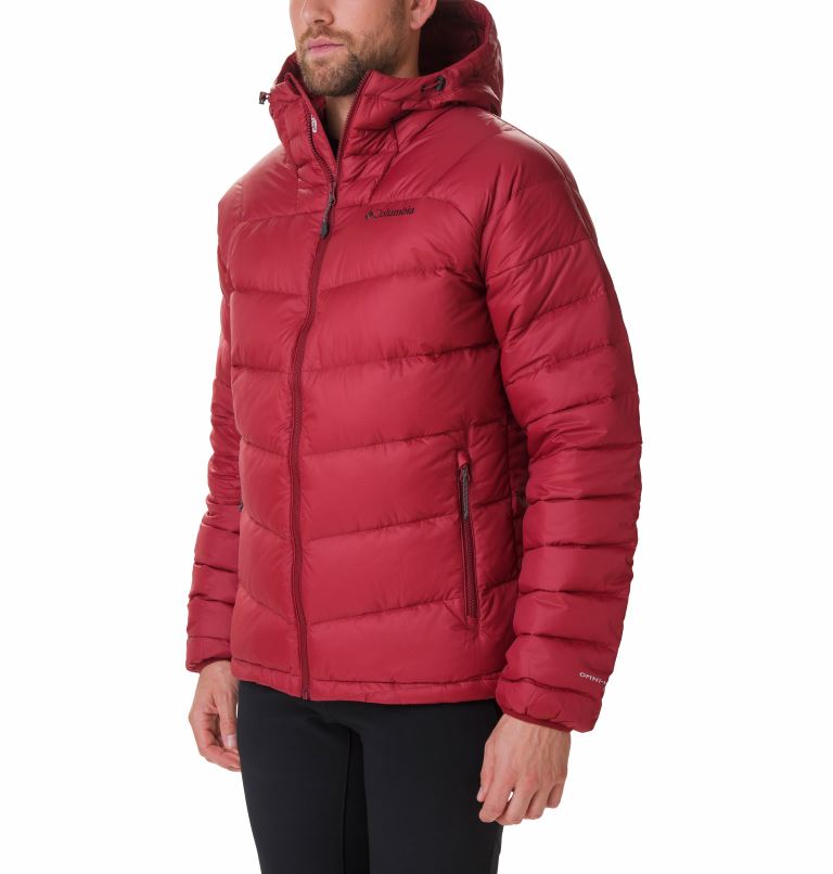 Columbia Centennial Creek™ Down Hooded Isolatiejas Heren Satin Pink M