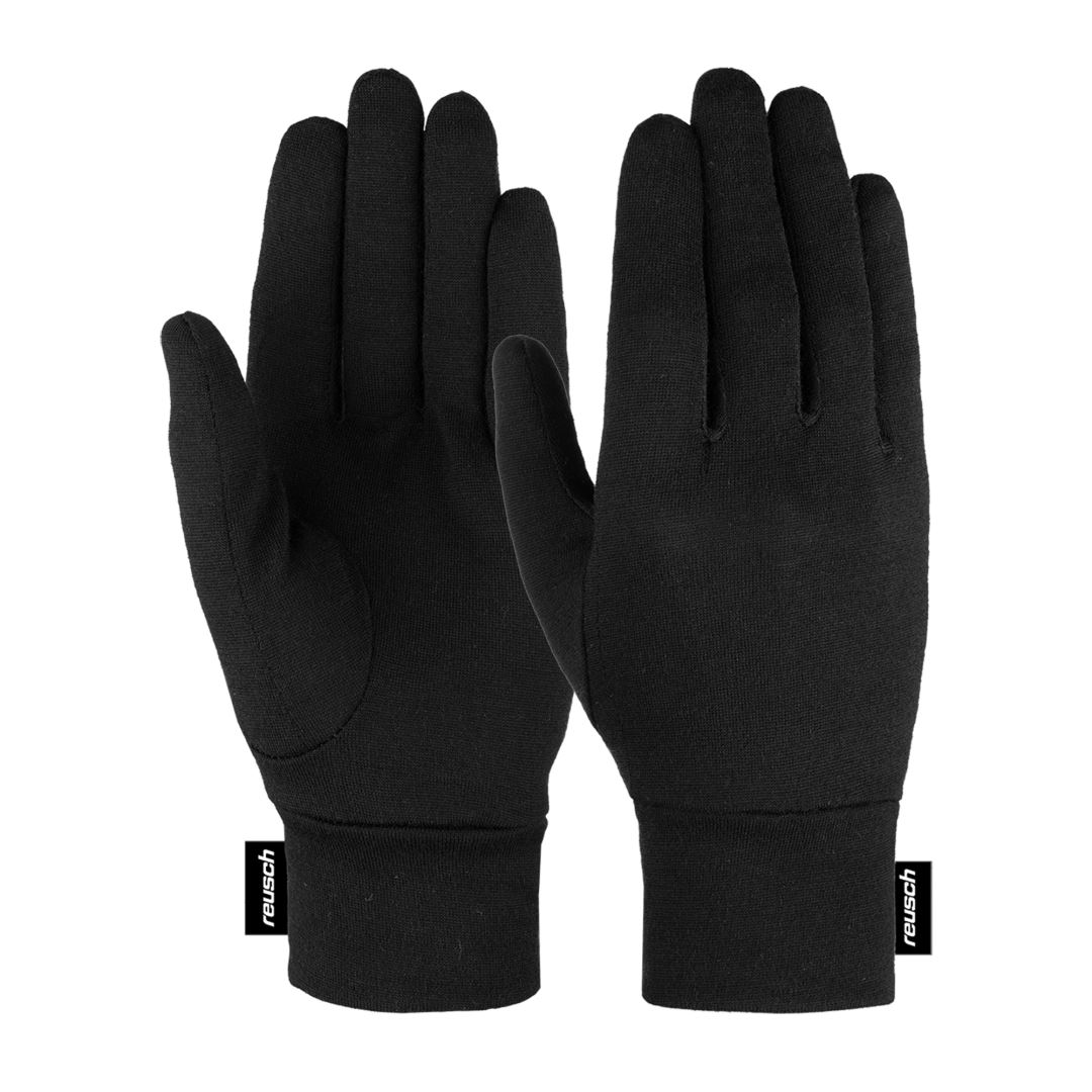 Reusch Merino Wool Conductive Handschoen Heren Black 10, 5