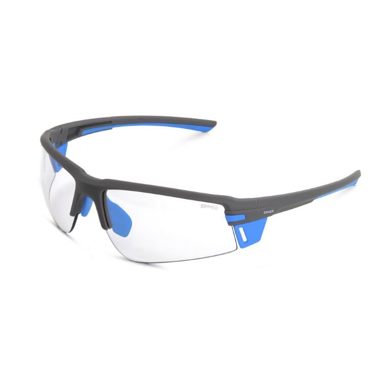 Sinner Trail Box Gry/Blu Trns+ Clr-Smk 0-3 Zonnebril Matte Dark Grey/Matte Blue One Size
