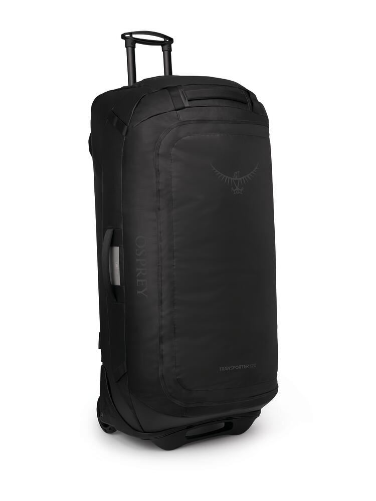 Osprey Transporter Whld Duffel 120 Trolleytas Raven Black/Black 120L