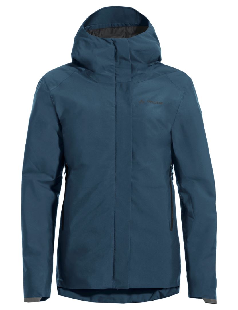 Vaude Cyclist Warm Rain Dames Regenjas Dark Sea 36