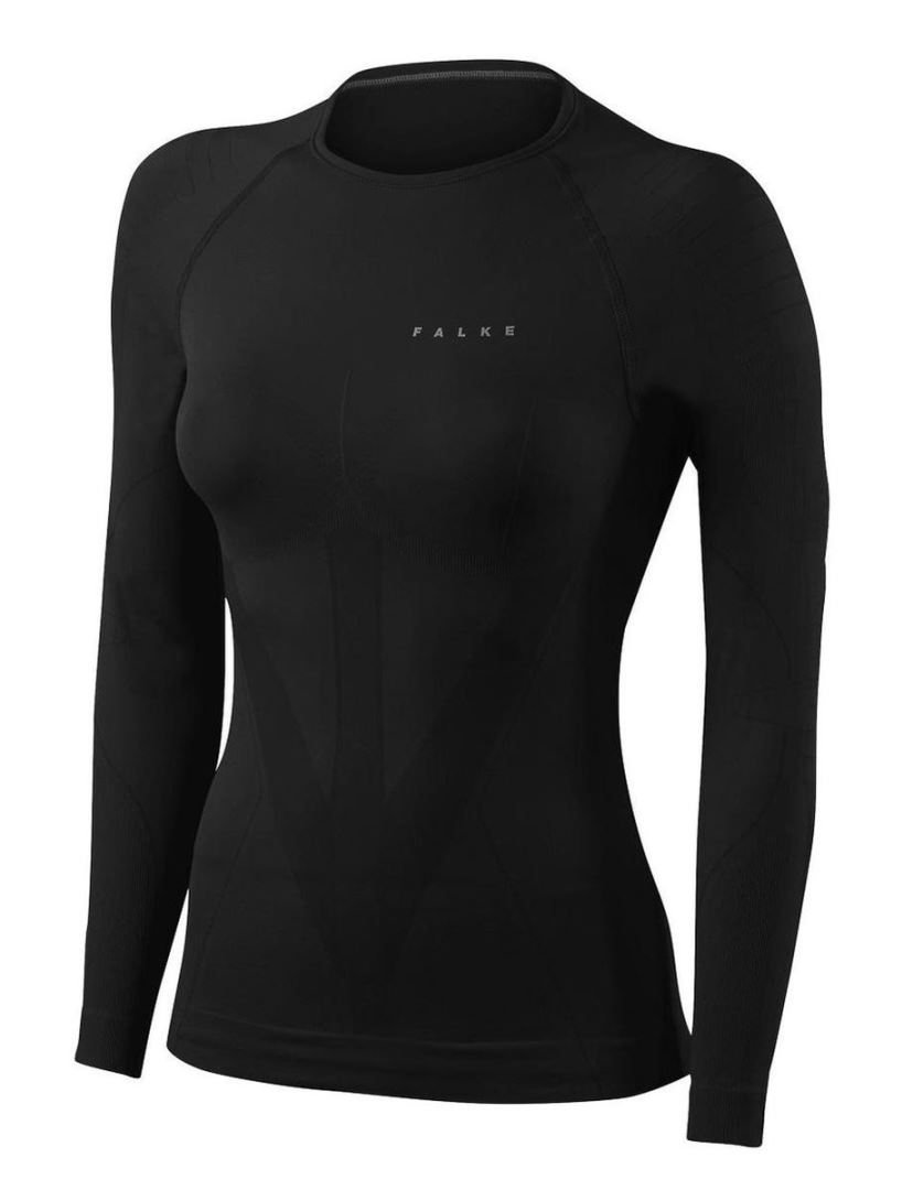 Falke RU - Sportshirt - Dames - Zwart - Maat L