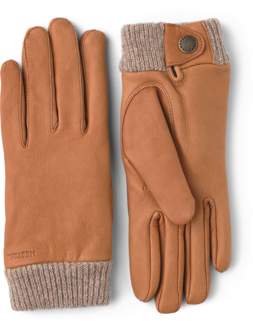 Hestra Idun Handschoen Dames Kork 7