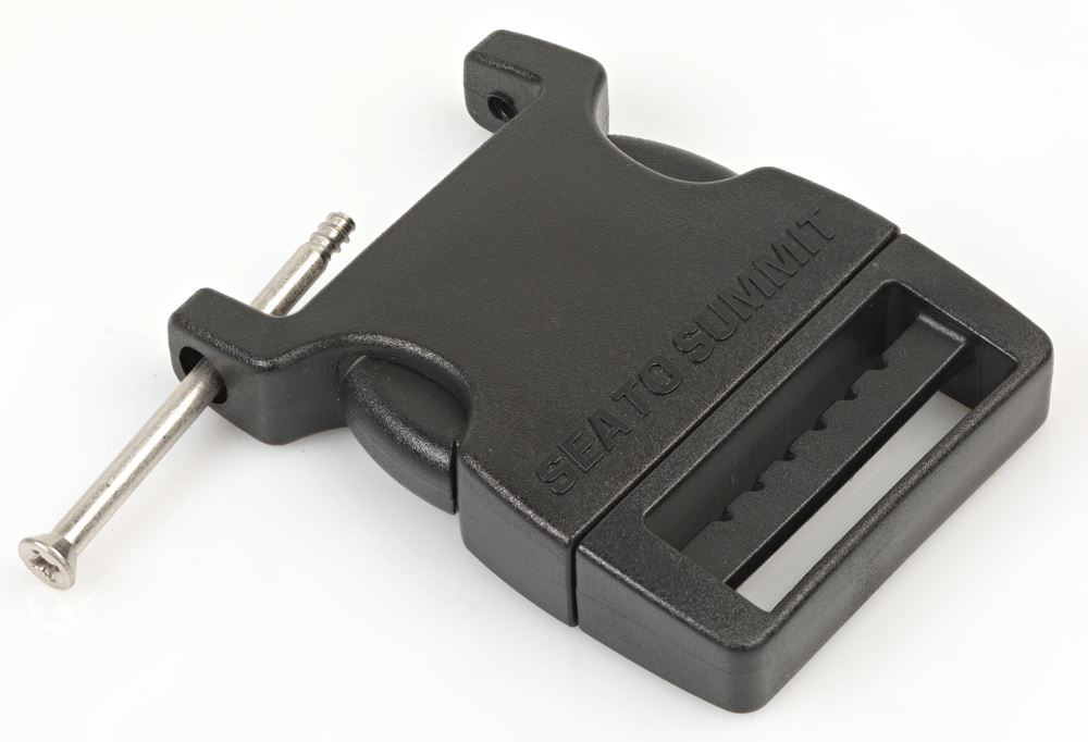 Sea To Summit Field Repair Buckle Side Release With Removable Pin Reparatiemateriaal Zwart 38mm