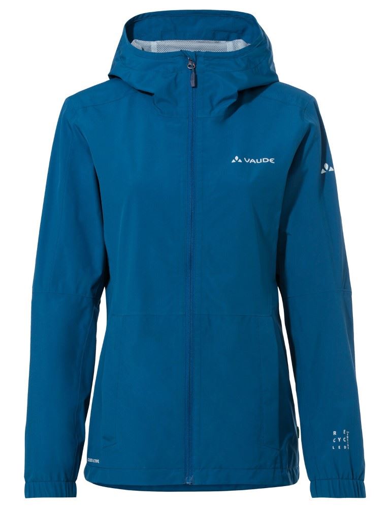 Vaude Neyland Regenjas Dames Shore Blue 40