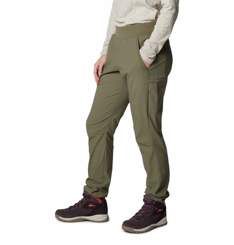 Columbia Leslie Falls™ Pull-On Wandelbroek Dames On Pan-Stone Green L