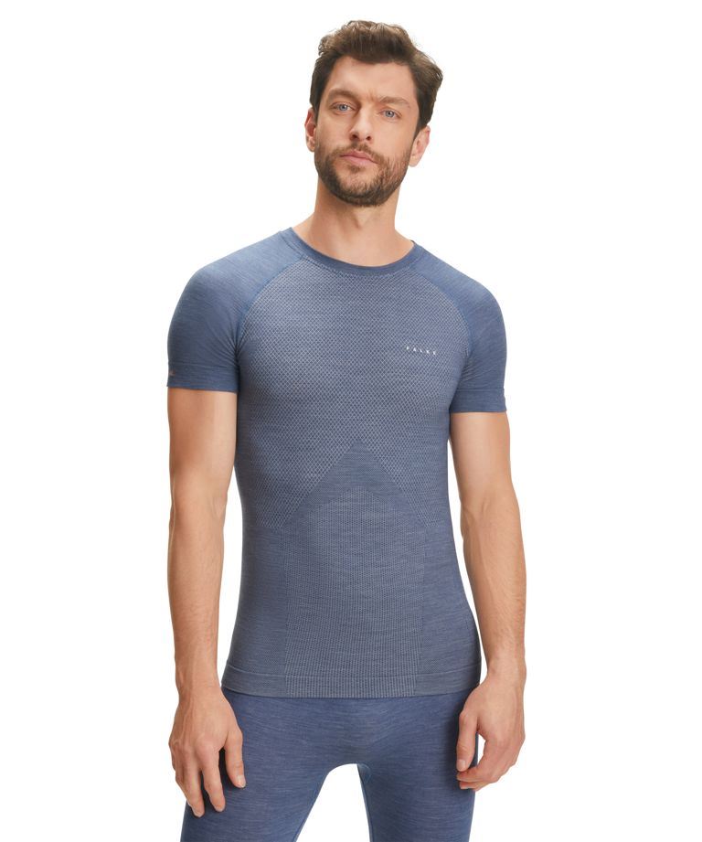 Falke Wool-Tech Light T-shirt Heren Capitain M