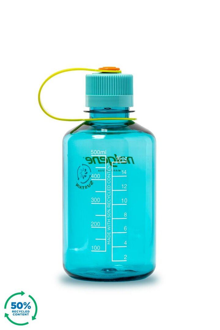 Nalgene Narrow-Mouth Sustain Drinkfles Cerulean 0, 5L