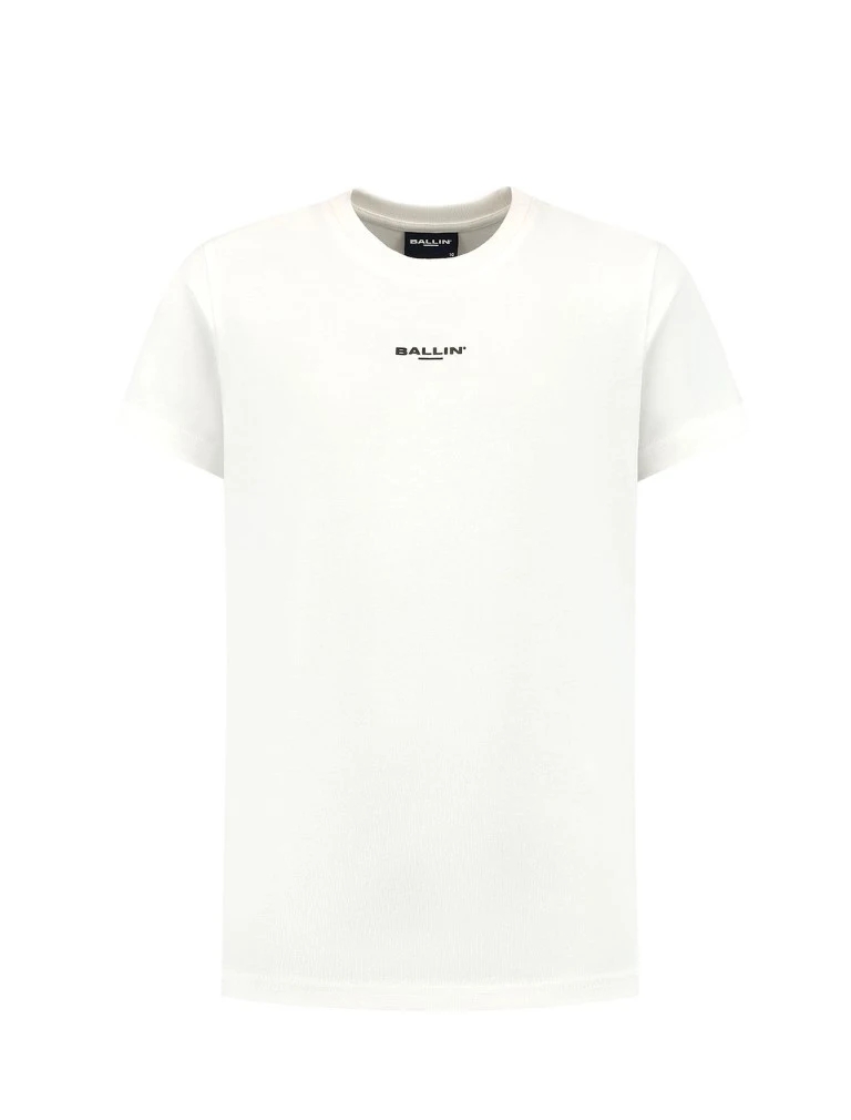 Ballin Original Logo Crewneck T-shirt Kinderen Off white 8