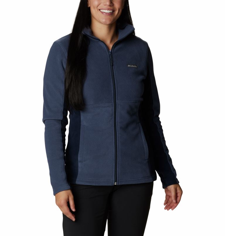 Columbia Basin Trail™ Iii Fleece Voering Met Ritssluiting Blauw M Vrouw