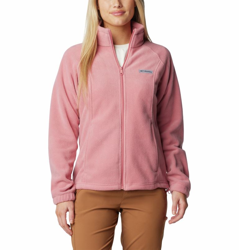 Columbia Benton Springs™ Full Zip Fleece Dames Red Jasper M