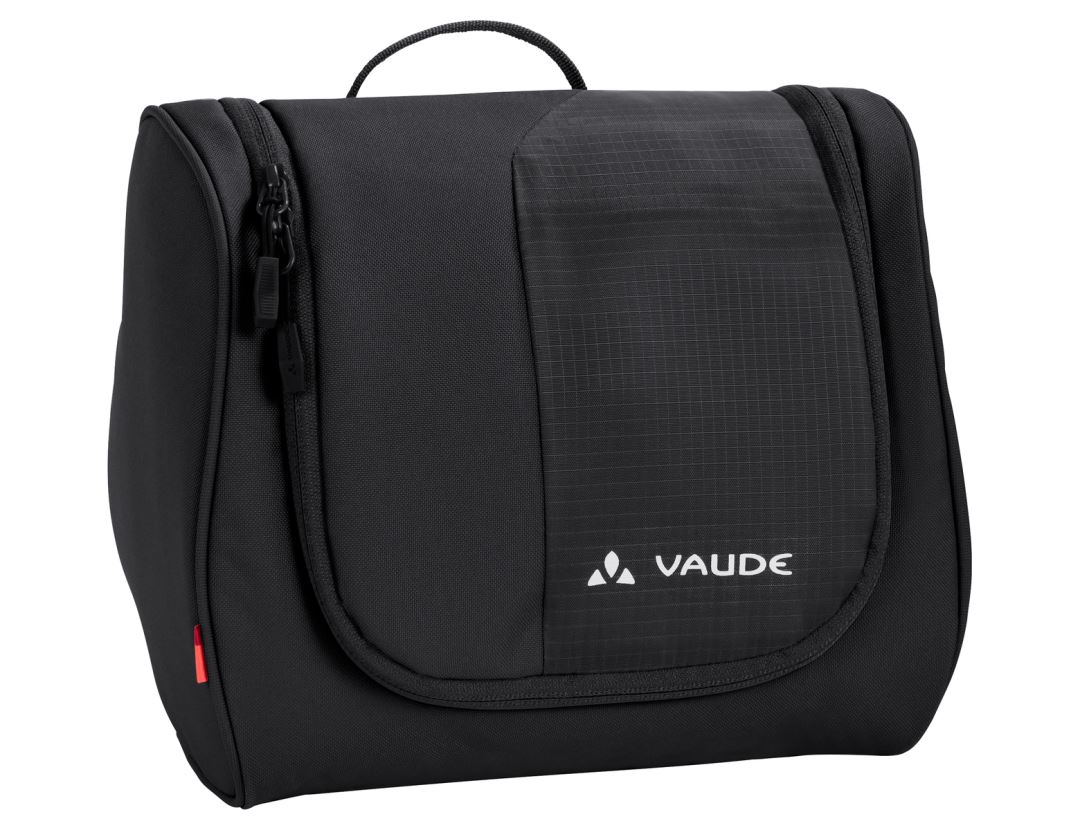 VAUDE Tecowash II Toilettas - black - 0,287 kg - 7 L - haken om op te hangen - grote opening