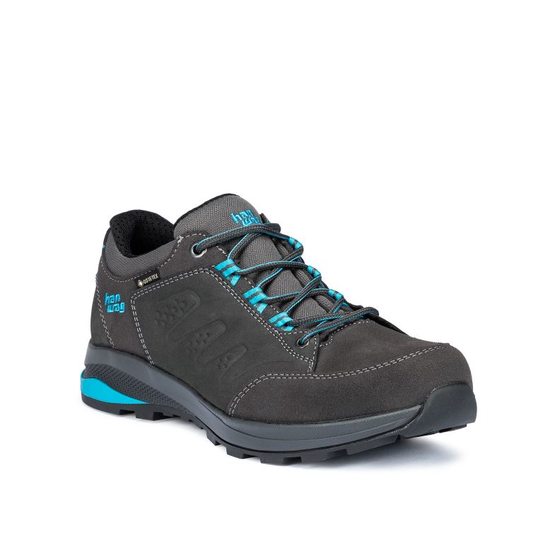 Hanwag Torsby Low Sf Extra Lady Gtx Lage Wandelschoen Dames Asphalt/Ocean 5, 5