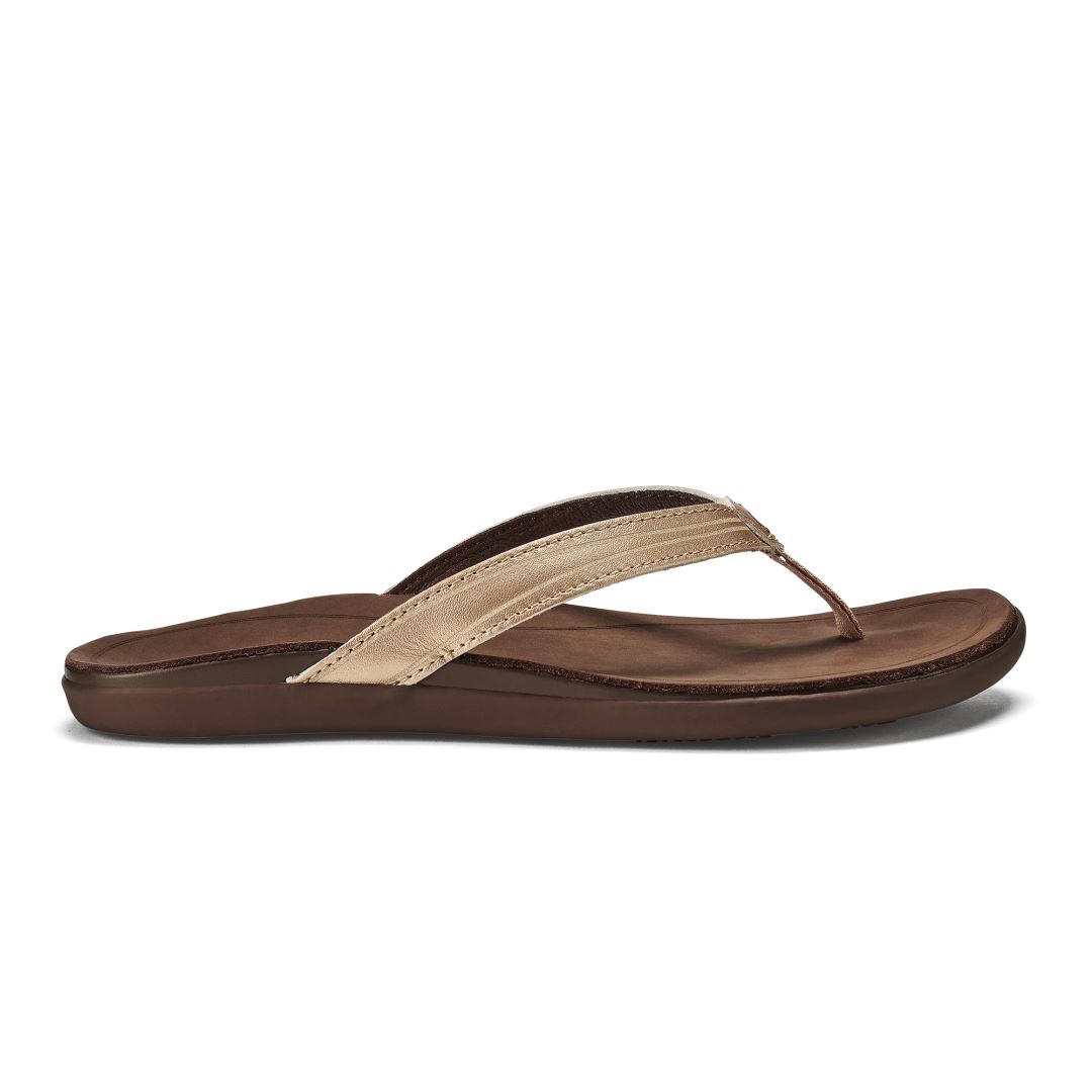 Olukai Aukai Dames Slipper Copper/Dark Java 41