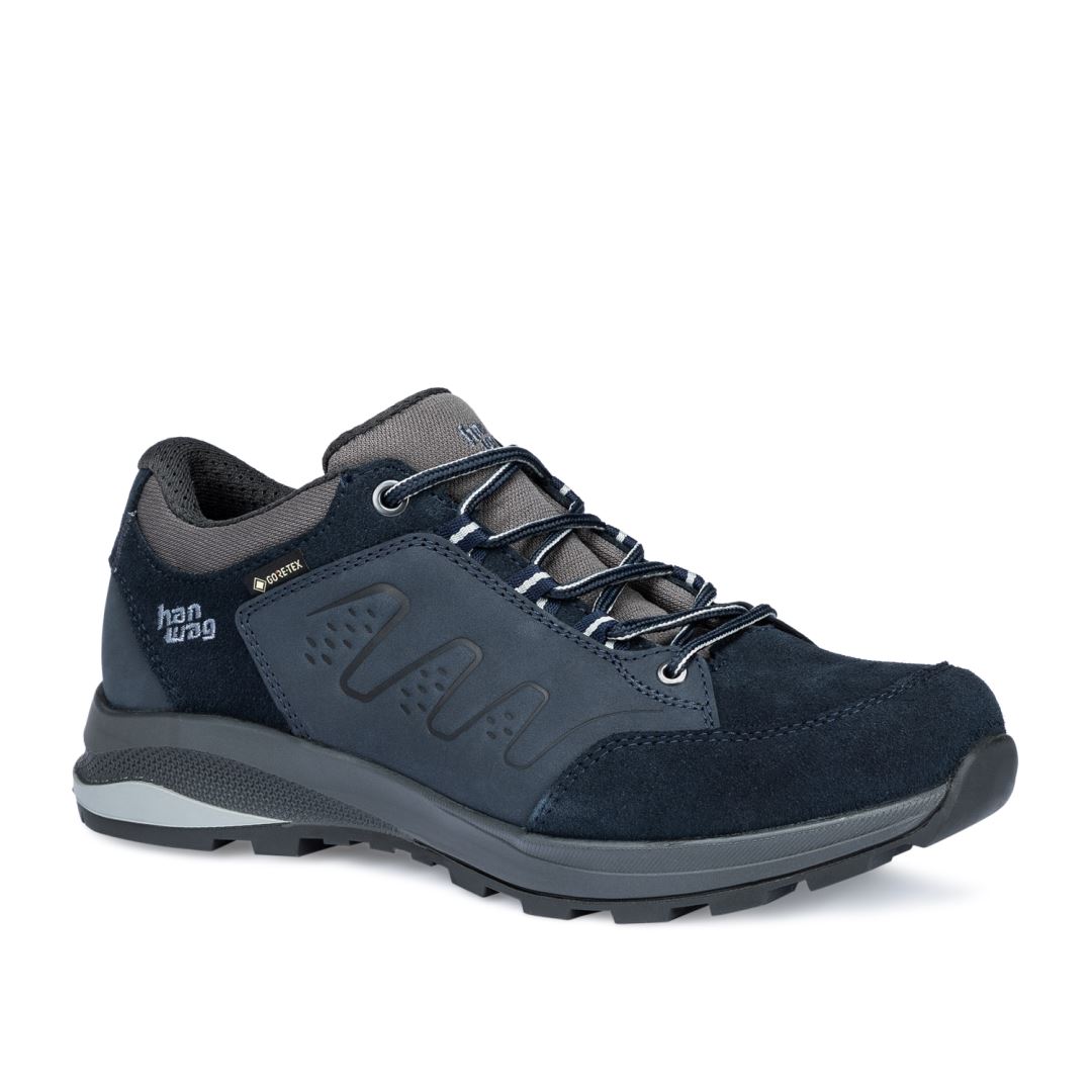 Hanwag Torsby Low SF Extra Lady GTX Lage Wandelschoen Dames Navy/Asphalt 6,5
