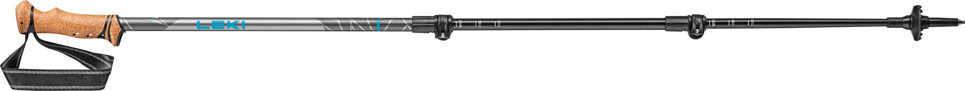 Leki Legacy Wandelstokken Light-Anthracite/Petrol/Dark-Anthracite