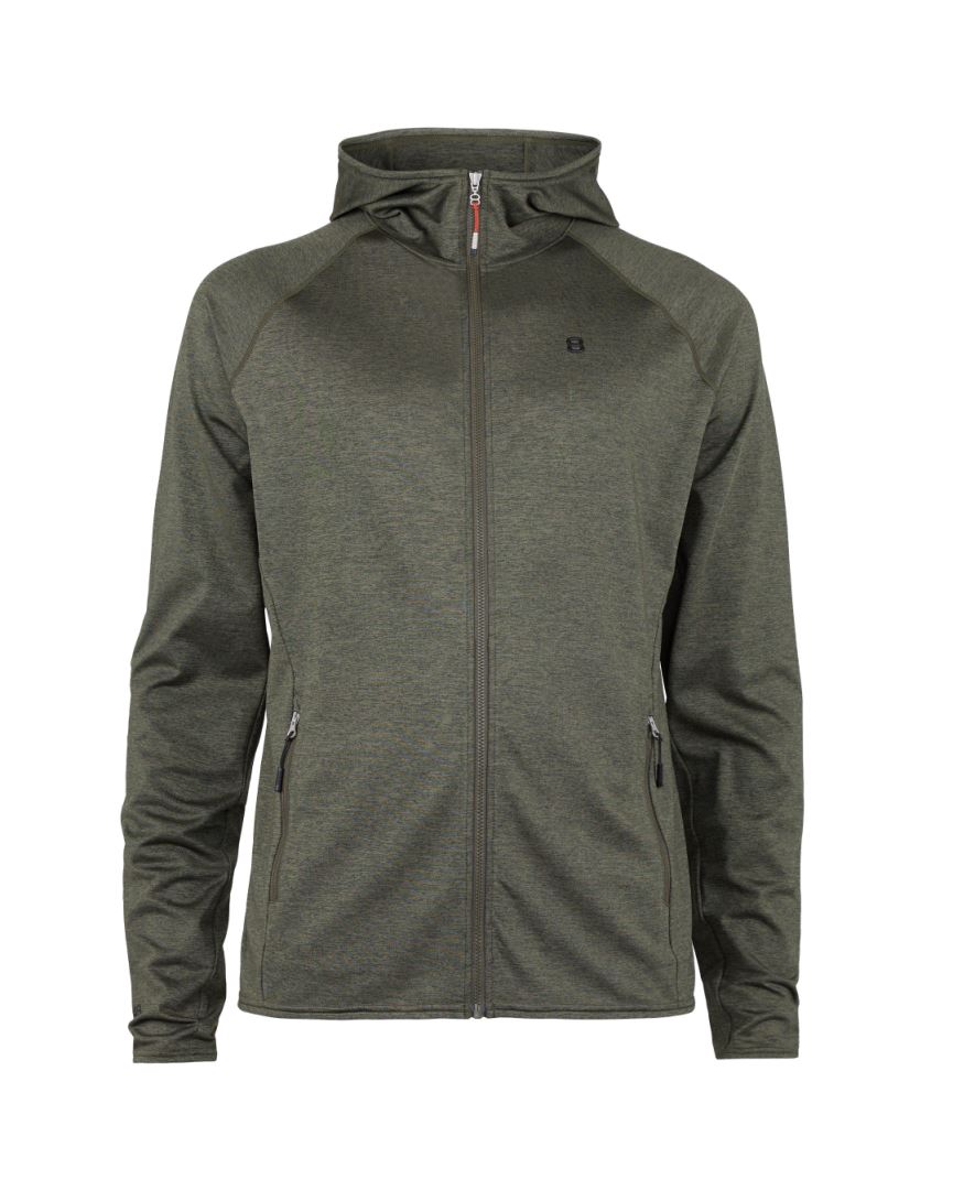 8848 Altitude Tolga Hoodie Heren Fleece Army Green XL
