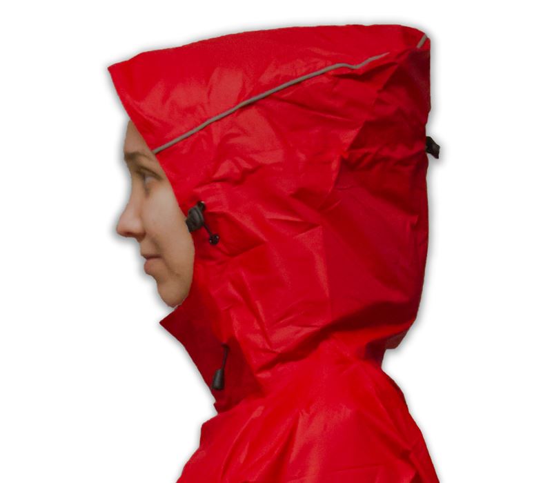 Lowland Bicycleponcho Red Poncho Red