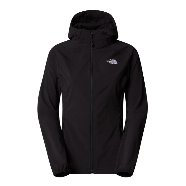 The North Face Nimble Hoodie Softshell Jas Dames TNF Black XXL