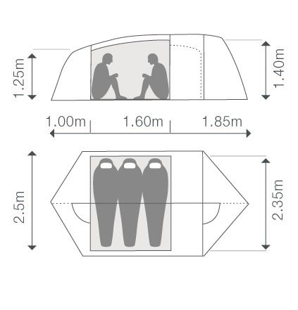 Venus III Dlx Extreme Trekkerstent