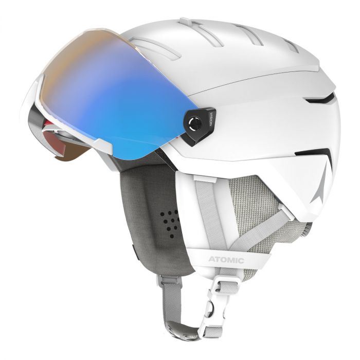 Atomic Savor Visor Photo Helm White Heather 51-55