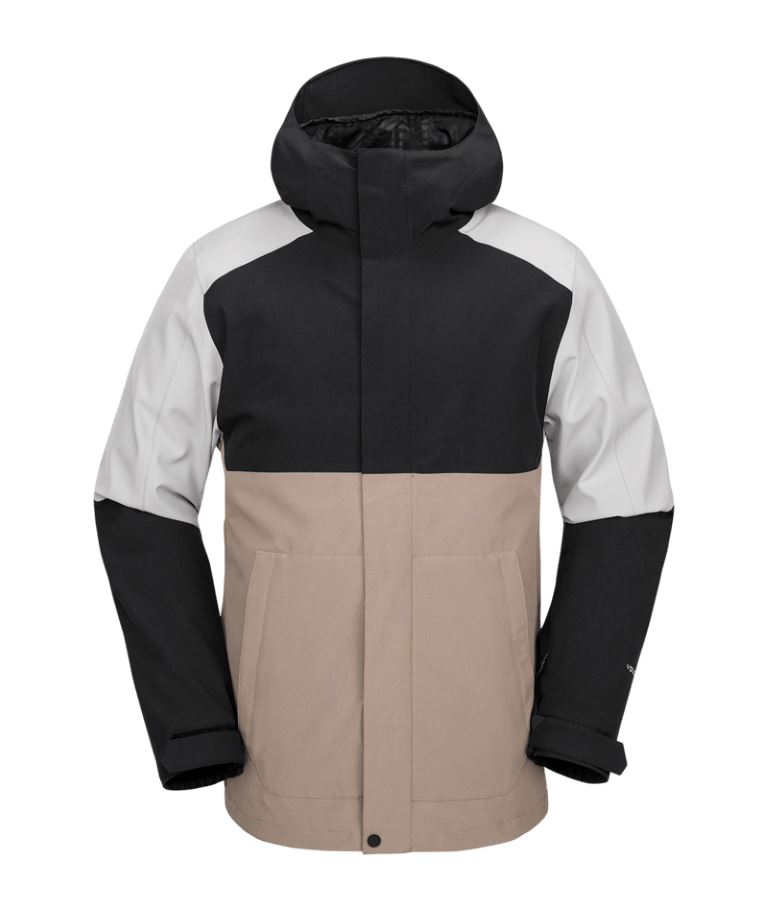 Volcom Brighton Full Zip Wintersportjas Heren Chestnut Brown L
