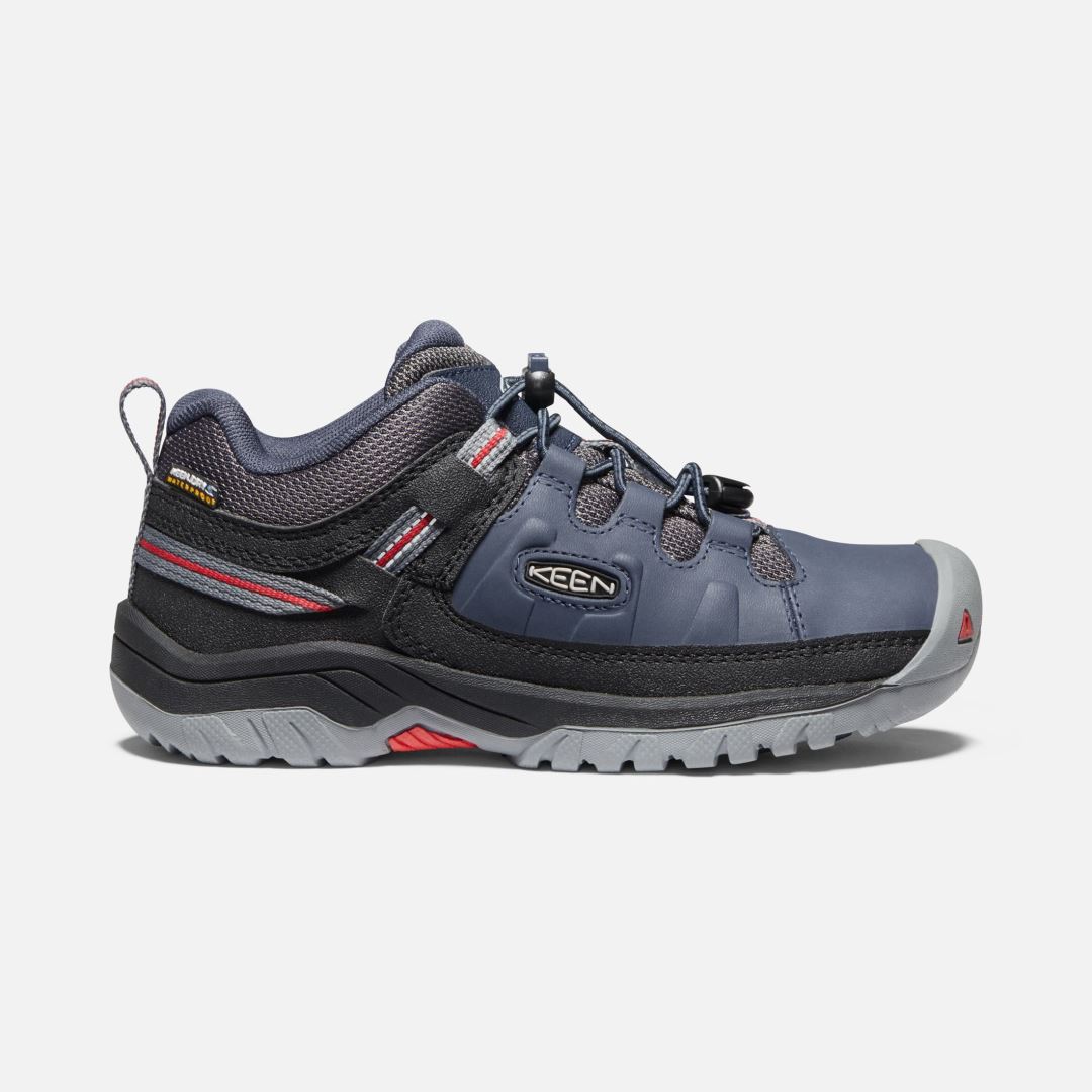 Keen Targhee Low Wp Kinder Sandaal Blue Nights/Red Carpet 3/35