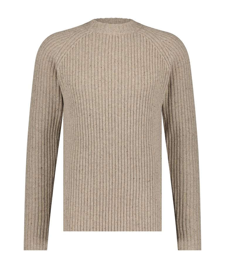 Royal Robbins Rockcraft Wool Crew Sweater Heren Sandstone Htr M