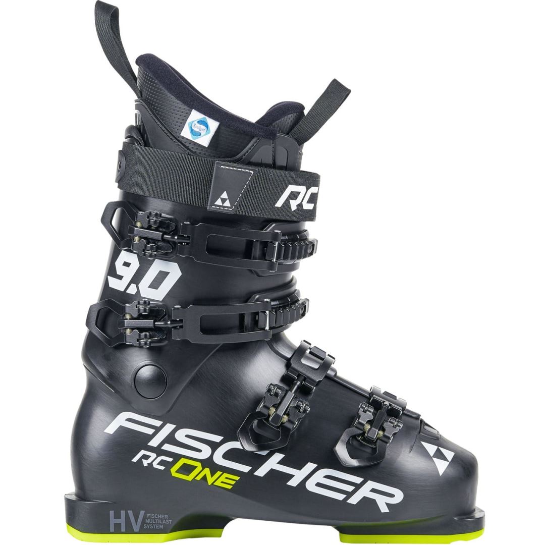 FISCHER - rc one 9.0 yellow black/black - Zwart-Geel