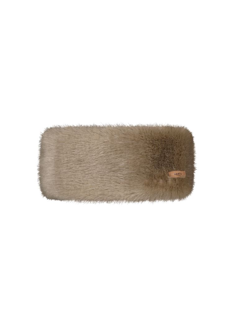 Barts Fur Headband Haarband Pale Army One Size