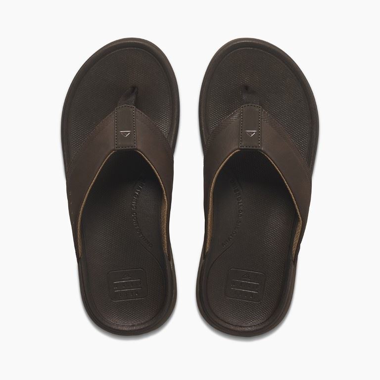 Reef Cushion Norte Slipper Heren Dark Brown 12