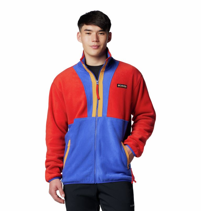 Columbia Backbowl™ II Full Zip Fleece Heren Sail Red M