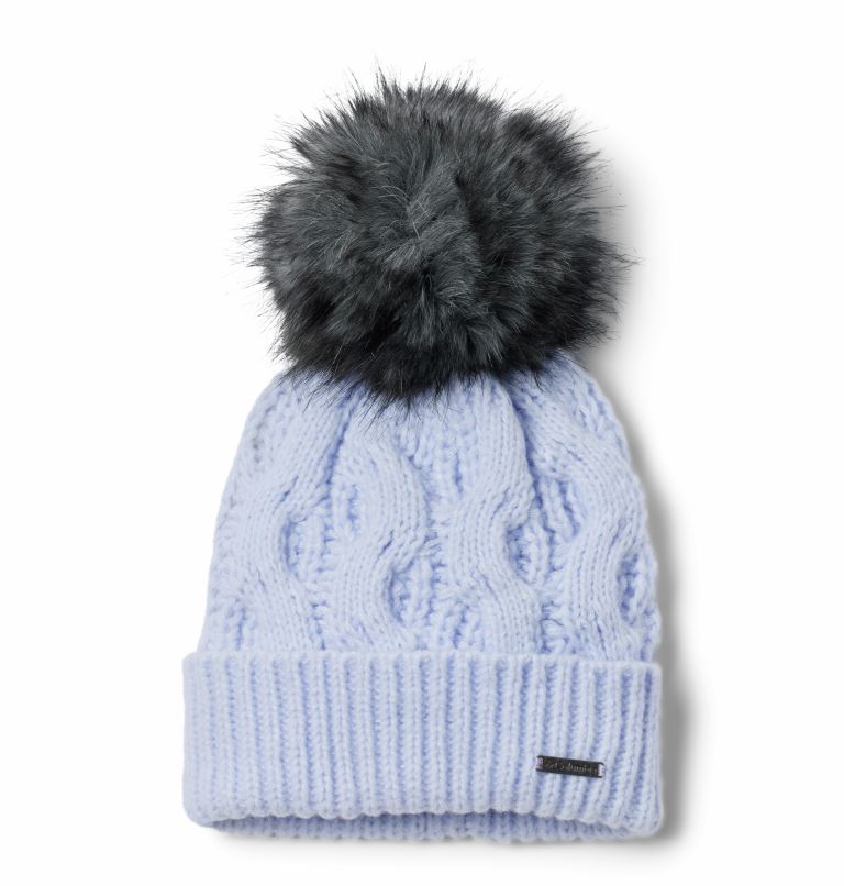 Columbia Boundless Days™ Cable Knit Pom Beanie Muts Dames Snowdrift One Size