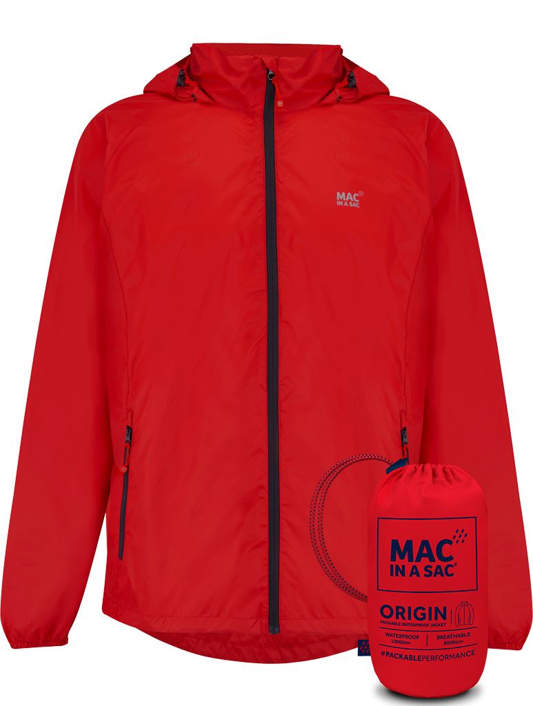 Mac In A Sac Origin Ii Regenjas Red L