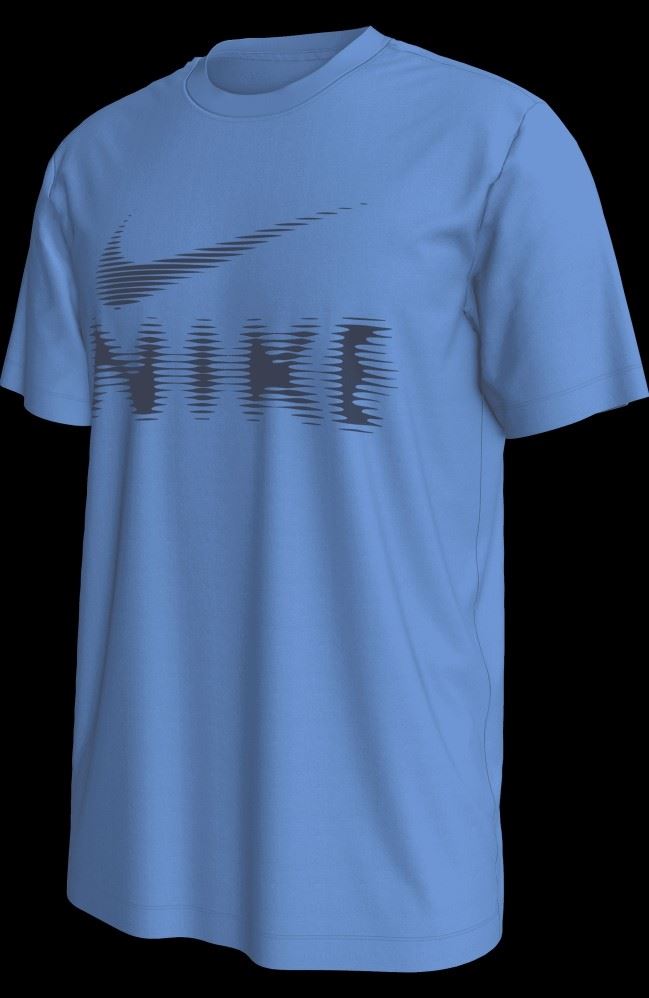 Nike Dri-Fit Fitness Workout T-shirt Heren University Blue S