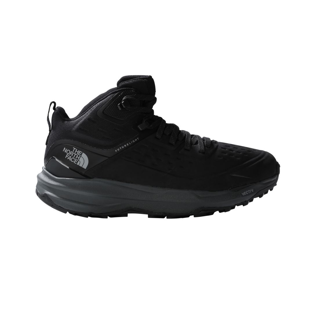 The North Face Vectiv Exploris 2 Mid Futurelight Leather Heren Hoge Wandelschoen TNF Black - Vanadis Grey 44,5