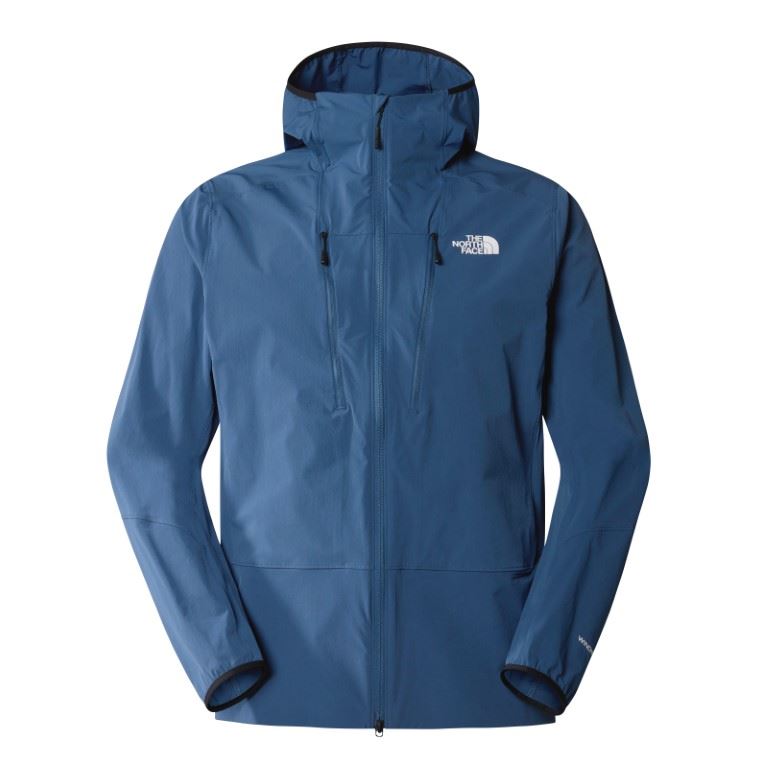 The North Face Vertline Softshell Jas Heren Shady Blue L