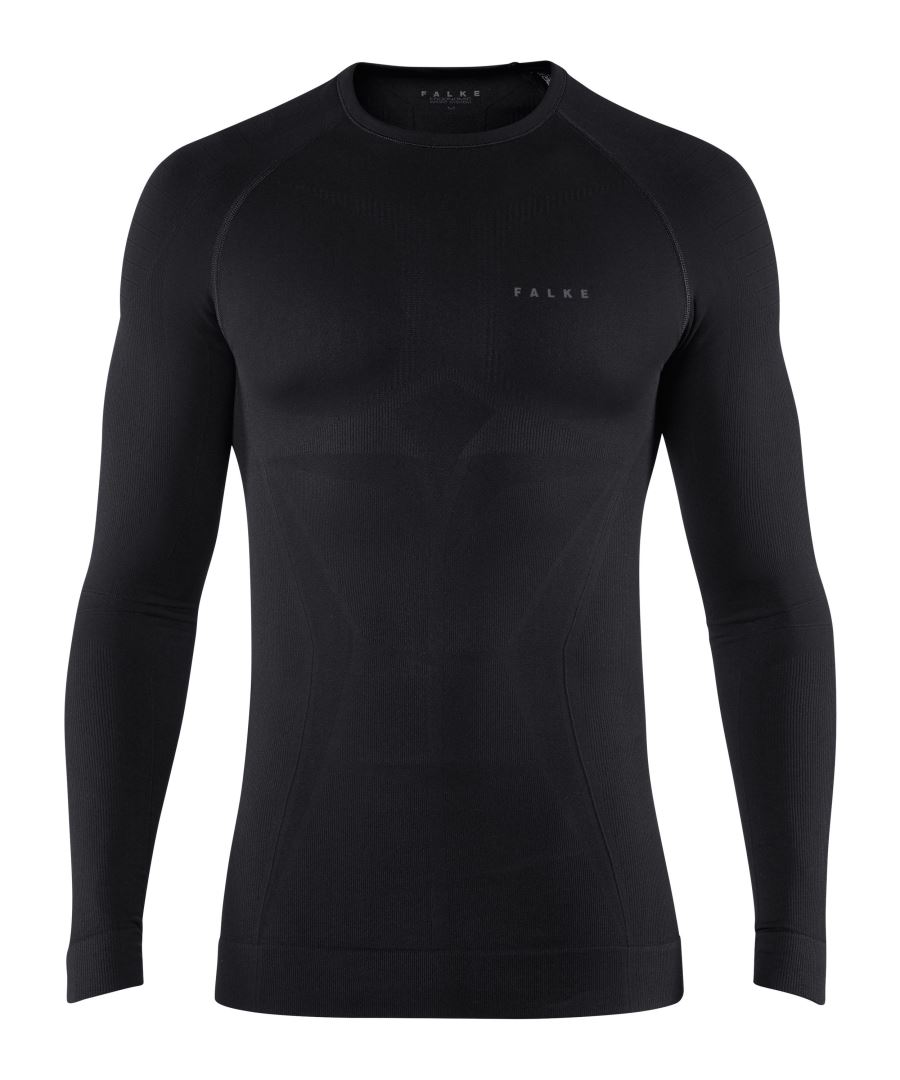 Falke Heren Longsleeve Maximum Warm Heren Thermobroek Black XXL
