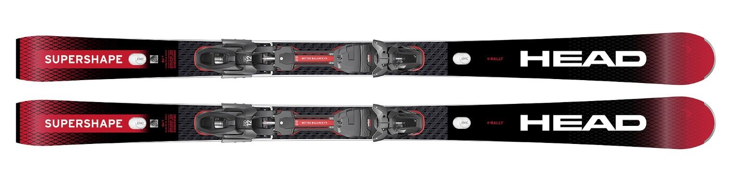 Head Supershape E-Rally Ski Red/Black 177